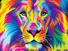 Load image into Gallery viewer, AZQSD Paints By Numbers Animals 50x40cm Pictures Oil Painting By Numbers Set Gift Coloring By Numbers Canvas Wall Set