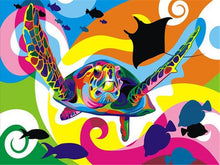Load image into Gallery viewer, AZQSD Paints By Numbers Animals 50x40cm Pictures Oil Painting By Numbers Set Gift Coloring By Numbers Canvas Wall Set