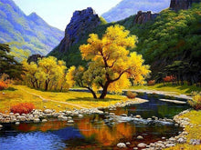 Load image into Gallery viewer, AZQSD DIY 50x40cm Paint By Numbers For Landscapes Home Decoration Oil Painting By Numbers Full Set For Adults