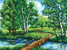 Load image into Gallery viewer, AZQSD DIY 50x40cm Paint By Numbers For Landscapes Home Decoration Oil Painting By Numbers Full Set For Adults
